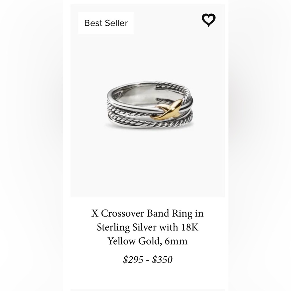 COPY - David Yurman X Crossover Band Ring